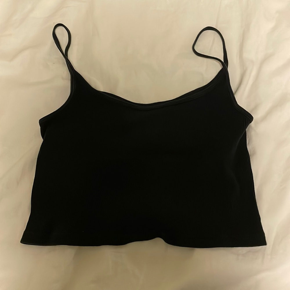 brandy melville black tank